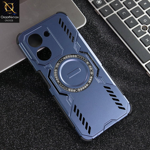Xiaomi Redmi A5 4G Cover - Blue - New Cooling Non-Slip Shockproof Magsafe Full Coverage Back Cover