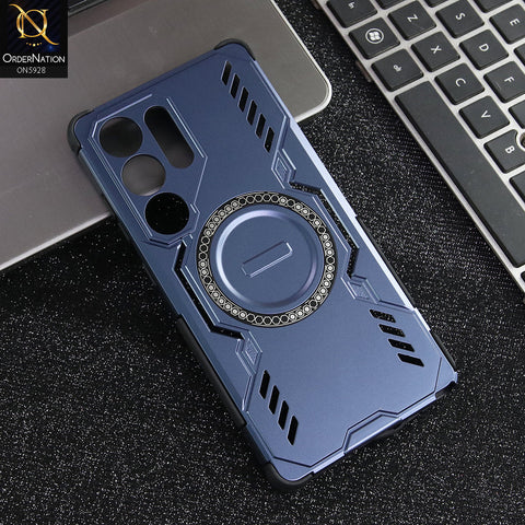 Samsung Galaxy S25 Ultra Cover - Blue - New Cooling Non-Slip Shockproof Magsafe Full Coverage Back Cover
