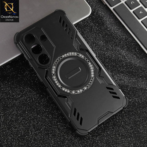 Samsung Galaxy S26 Cover - Black -  New Cooling Non-Slip Shockproof Magsafe Full Coverage Back Cover
