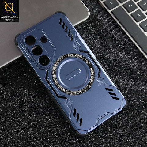 Samsung Galaxy S26 Cover - Blue - New Cooling Non-Slip Shockproof Magsafe Full Coverage Back Cover