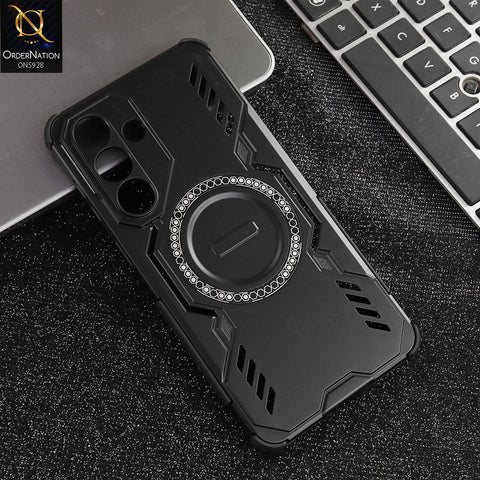 Samsung Galaxy S26 Plus Cover - Black -  New Cooling Non-Slip Shockproof Magsafe Full Coverage Back Cover
