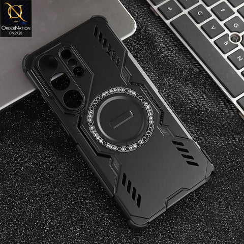 Samsung Galaxy S26 Ultra Cover - Black -  New Cooling Non-Slip Shockproof Magsafe Full Coverage Back Cover