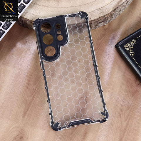 Samsung Galaxy S26 Ultra Cover - Transparent - Airbag Shockproof Hybrid Honeycomb Transparent Case