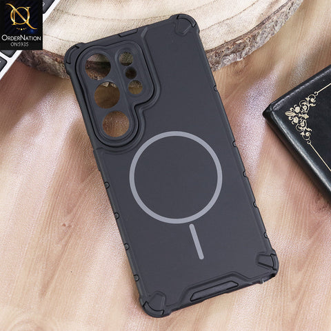 Samsung Galaxy S26 Ultra Cover - Black -  New Premium Quality TPU Shockproof Case With MagSafe Compatible