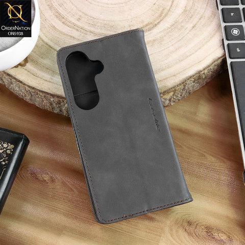 Samsung Galaxy S26 Cover - Black - New CaseMe Fully Premium High Grade Quality Leather Flip Book With Card Holding Slots And Magnetic Closure 033