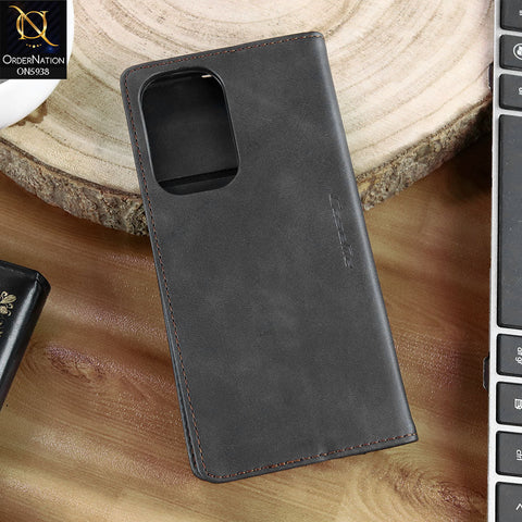 Samsung Galaxy A33 5G Cover - Black - New CaseMe Fully Premium High Grade Quality Leather Flip Book With Card Holding Slots And Magnetic Closure 033