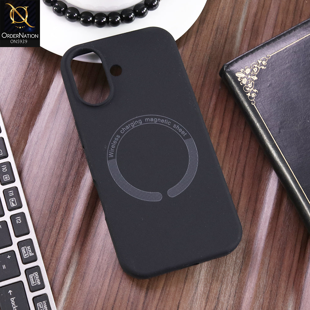 iPhone 17 Cover - Black -  New Shockproof Ultra-Slim Magnetic Case Supports Wireless Charging
