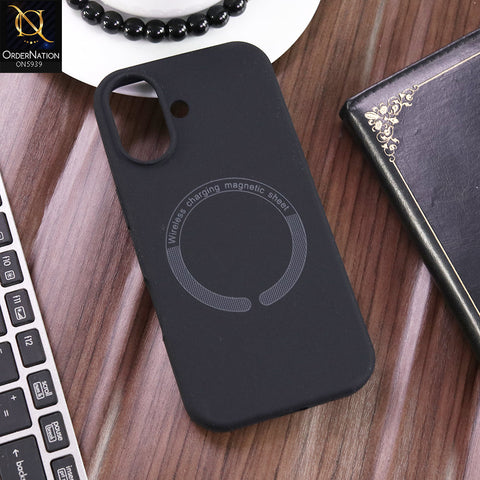 iPhone 17 Cover - Black -  New Shockproof Ultra-Slim Magnetic Case Supports Wireless Charging