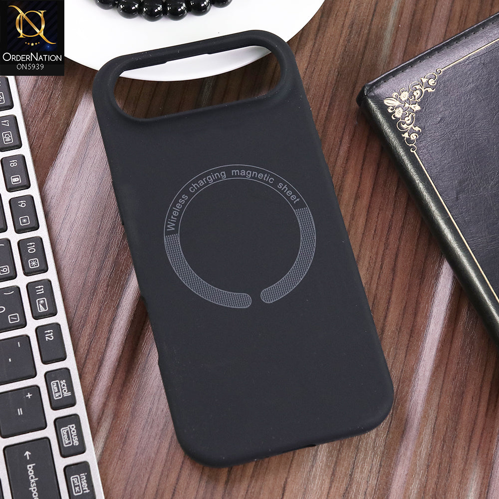 iPhone 17 Air Cover - Black -  New Shockproof Ultra-Slim Magnetic Case Supports Wireless Charging