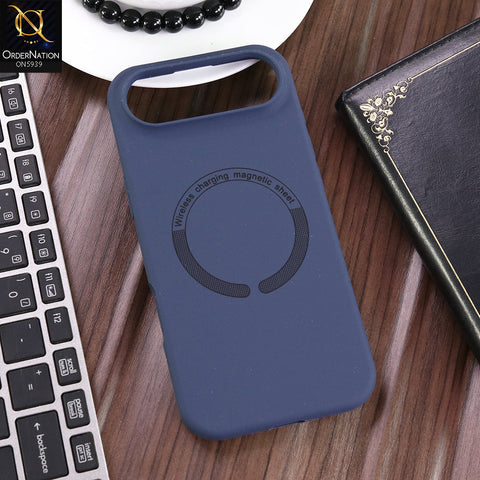 iPhone 17 Air Cover - Blue -  New Shockproof Ultra-Slim Magnetic Case Supports Wireless Charging