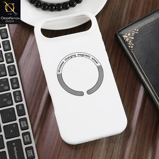 iPhone 17 Air Cover - White -  New Shockproof Ultra-Slim Magnetic Case Supports Wireless Charging