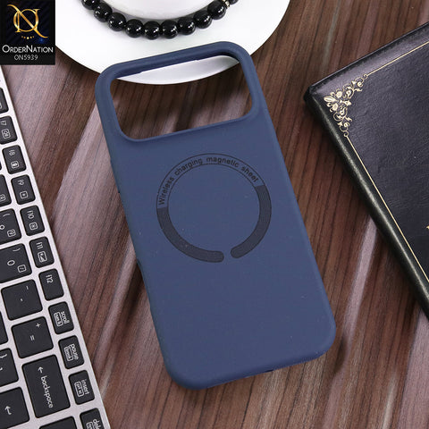 iPhone 17 Pro Cover - Blue -  New Shockproof Ultra-Slim Magnetic Case Supports Wireless Charging