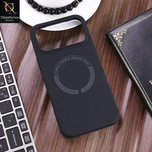 iPhone 17 Pro Max Cover - Black -  New Shockproof Ultra-Slim Magnetic Case Supports Wireless Charging