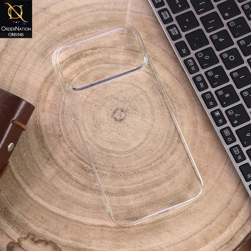 iPhone 17 Pro Max Cover - Transparent -  BlueShark Premium Quality Hard Clear Case