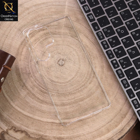 Samsung Galaxy S25 Ultra Cover - Transparent -  BlueShark Premium Quality Hard Clear Case