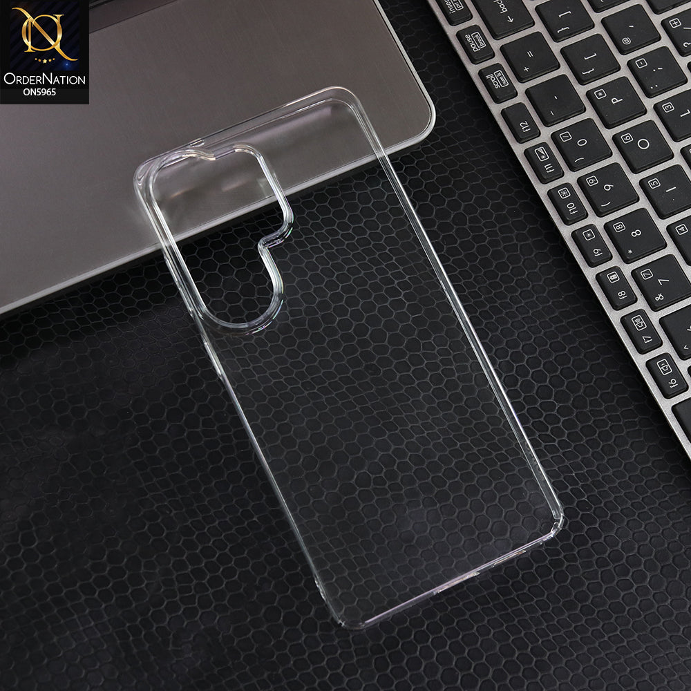 Samsung Galaxy S26 Ultra - Tranparent - Luxury Clear Crystal Shockproof  Transparent Case