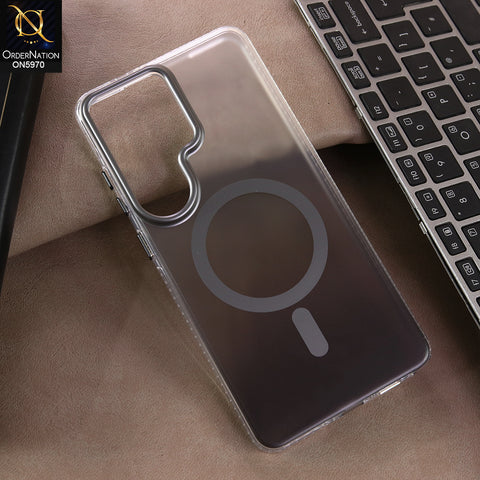 Samsung Galaxy S26 Ultra - Brown - Matte MagSafe Case Sleek Black Finish with Built-In MagSafe