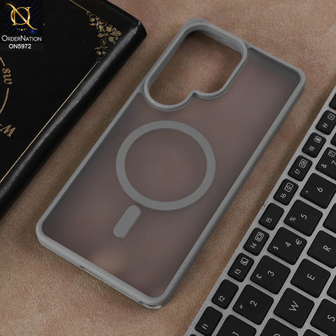 Samsung Galaxy S26 Ultra - Gray - New J-Case Translucent Magnetic Case – MagSafe Compatible Shockproof Protective Cover