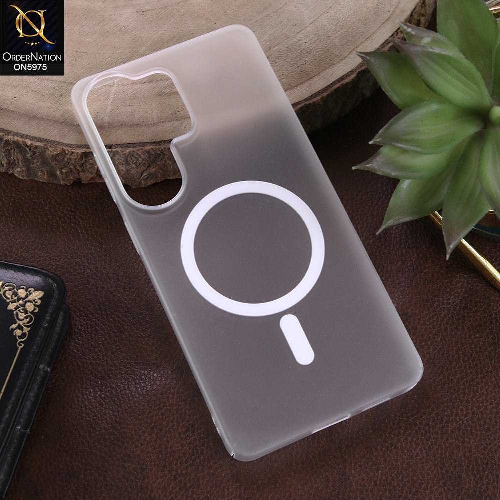 Samsung Galaxy S26 Ultra - White - New J-Case Magnetic Translucent Case  – MagSafe Compatible Frosted Translucent Cover