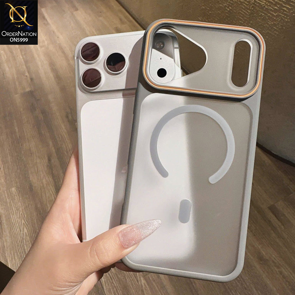 iPhone 17 Pro Max Cover - Grey - Premium Matte MagSafe Protective Case