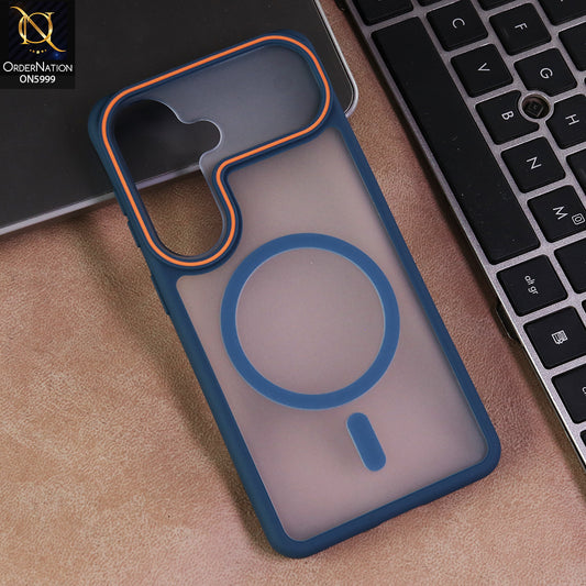 Samsung Galaxy S26 Cover - Blue - Premium Matte MagSafe Protective Case