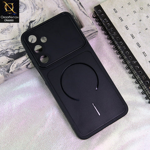 Samsung Galaxy A16 Cover - Black - Premium MagSafe Design Silicone Back Cover