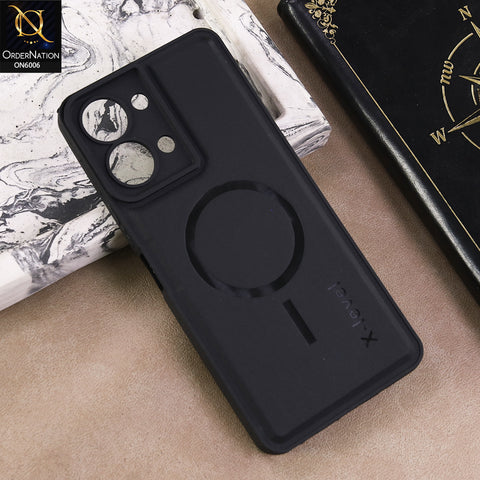 Vivo Y11D 4G Cover  - Black - Matte Frosted Armor Case with Camera Protection – X-Level (Slim & Shockproof)