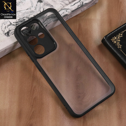 Realme C85 Pro - Black  -  New Shockproof PC Hard Shell Transculant Flexibel Bumper Phone Case