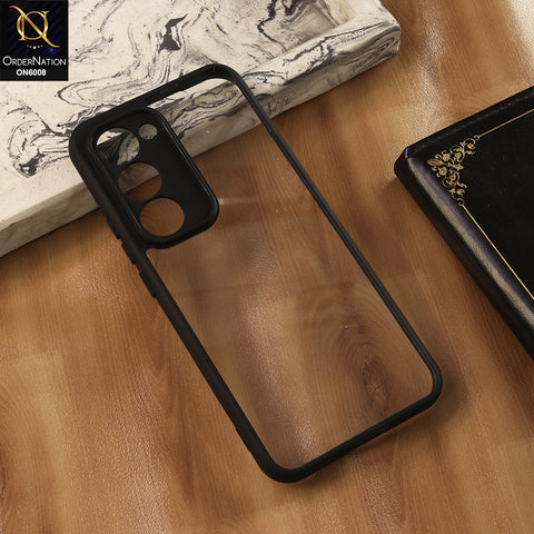 Tecno Spark 40 Pro Plus Cover - Black -  New Shockproof PC Hard Shell Transculant Flexibel Bumper Phone Case