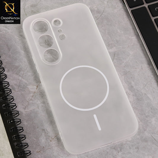 Tecno Camon 50 4G Cover  - White - New Premium Quality Silicone Case Slim Protective Back Cover