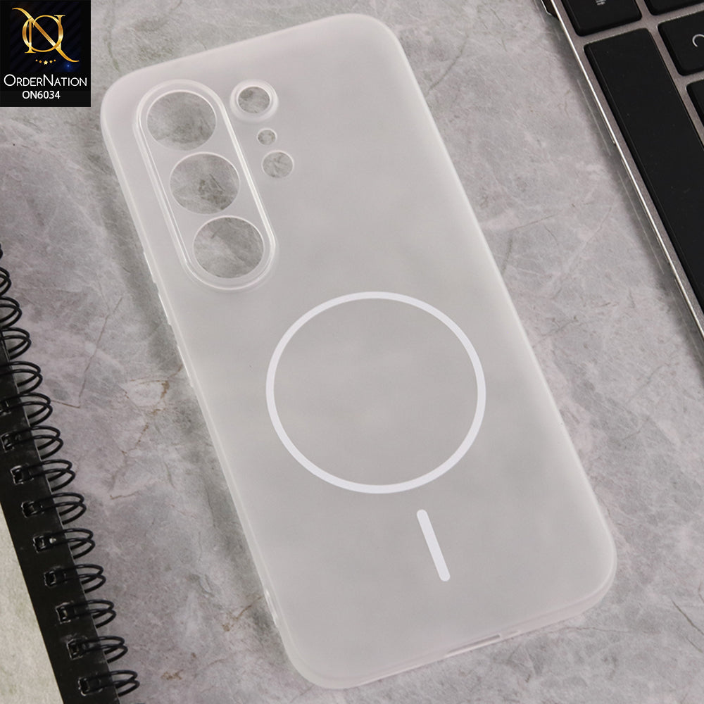Tecno Camon 50 Pro 4G Cover  - White - New Premium Quality Silicone Case Slim Protective Back Cover