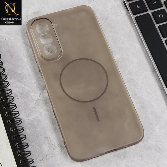 Infinix Hot 70 Cover  - Brown - New Premium Quality Silicone Case Slim Protective Back Cover