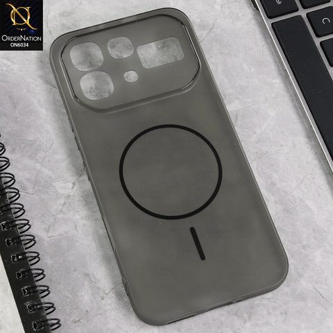 Infinix Note 60 Cover  - Black - New Premium Quality Silicone Case Slim Protective Back Cover