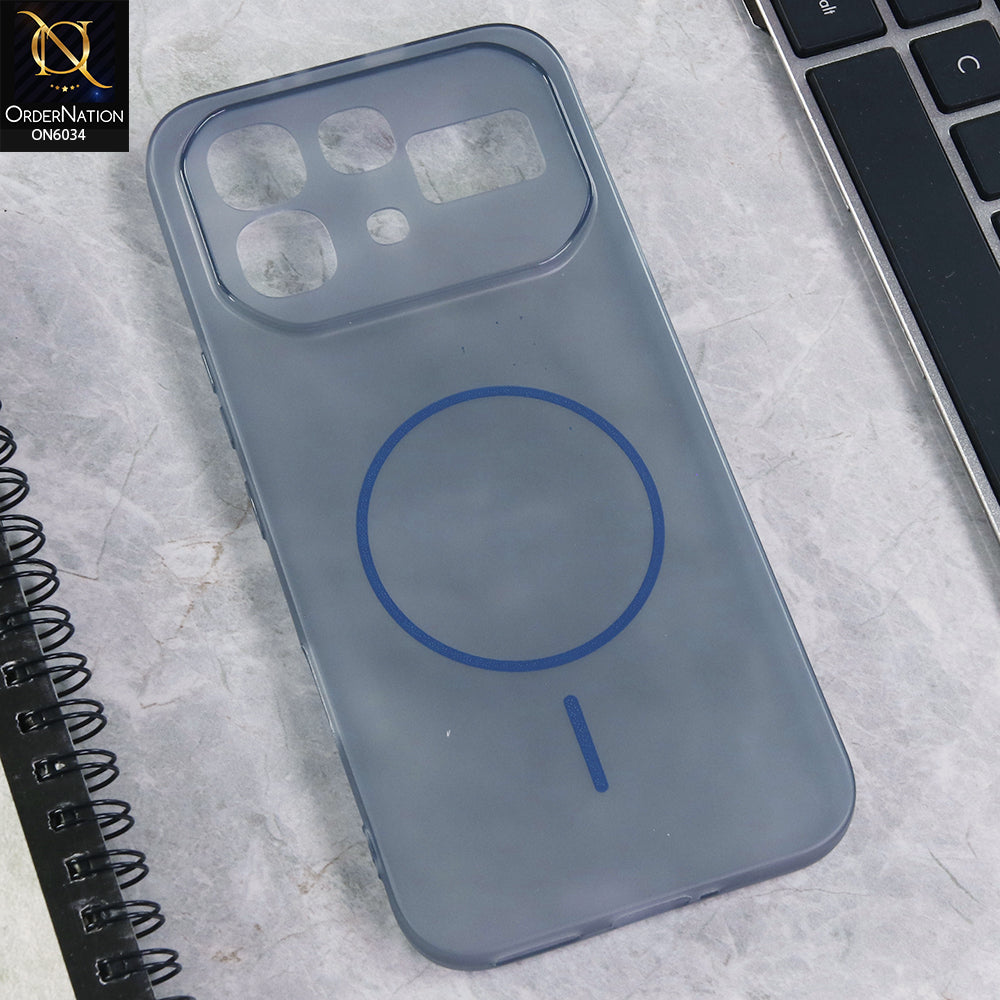 Infinix Note 60 Cover  - Blue - New Premium Quality Silicone Case Slim Protective Back Cover