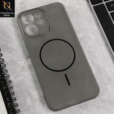 Oppo Reno 15F Cover - Black  - New Premium Quality Silicone Case Slim Protective Back Cover