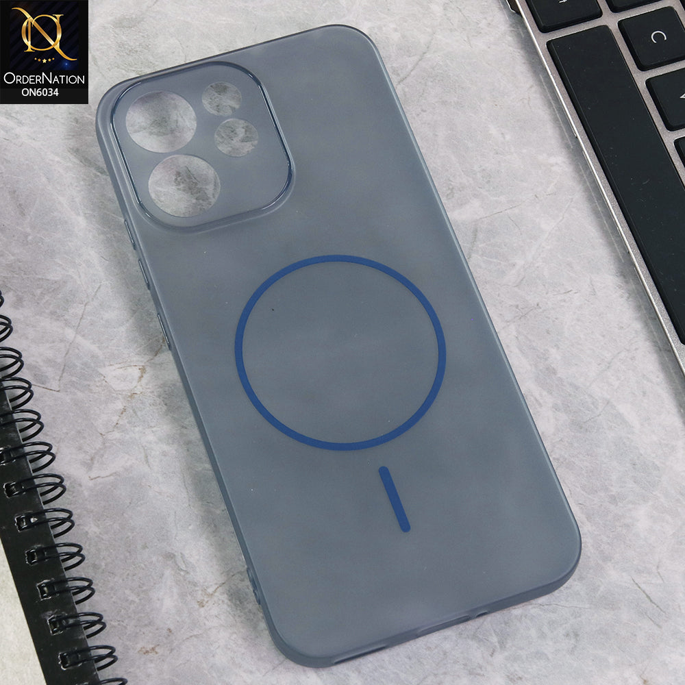 Oppo Reno 15F Cover - Blue  - New Premium Quality Silicone Case Slim Protective Back Cover