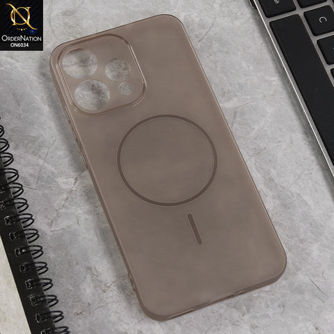 Oppo Reno 15 Cover - Brown  - New Premium Quality Silicone Case Slim Protective Back Cover