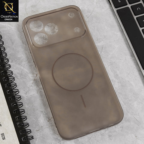 Tecno Spark 50 4G Cover  - Brown - New Premium Quality Silicone Case Slim Protective Back Cover