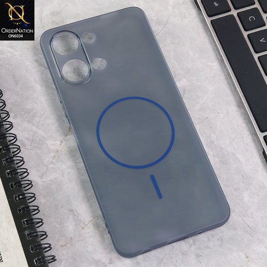 Tecno Spark Go 3 Cover  - Blue - New Premium Quality Silicone Case Slim Protective Back Cover