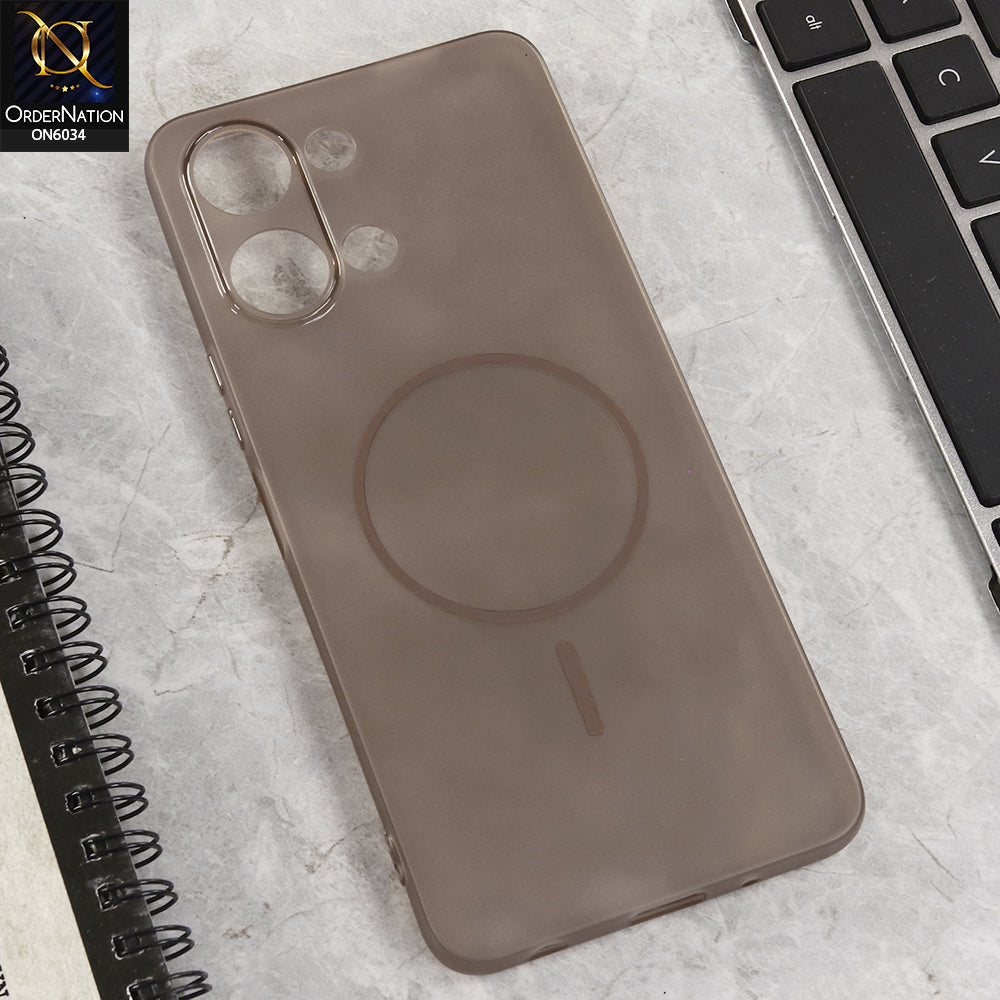Tecno Spark Go 3 Cover  - Brown - New Premium Quality Silicone Case Slim Protective Back Cover