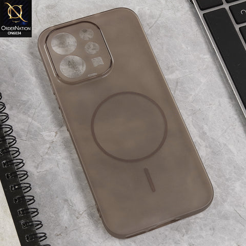 Vivo S50 Cover  - Brown - New Premium Quality Silicone Case Slim Protective Back Cover