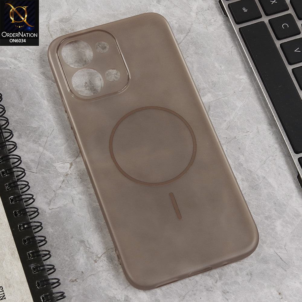 Vivo Y31D Cover  - Brown - New Premium Quality Silicone Case Slim Protective Back Cover