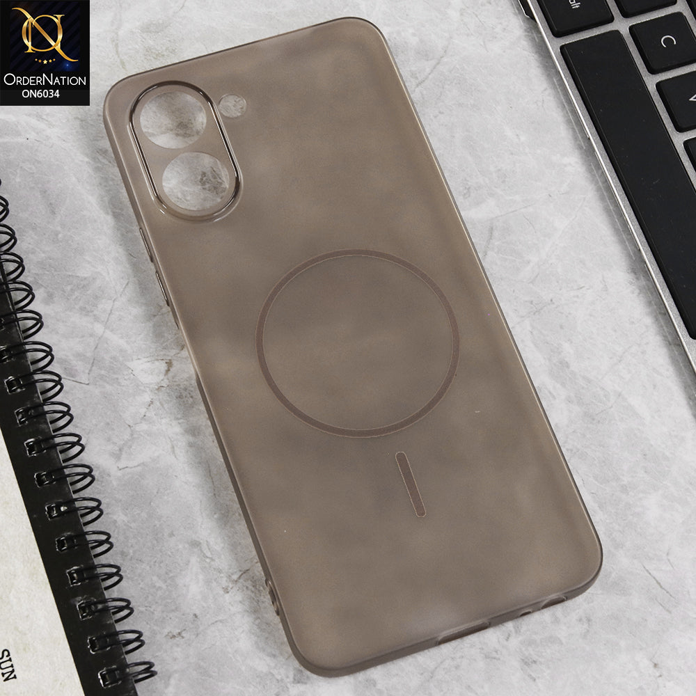 Vivo Y21 5G Cover  - Brown - New Premium Quality Silicone Case Slim Protective Back Cover
