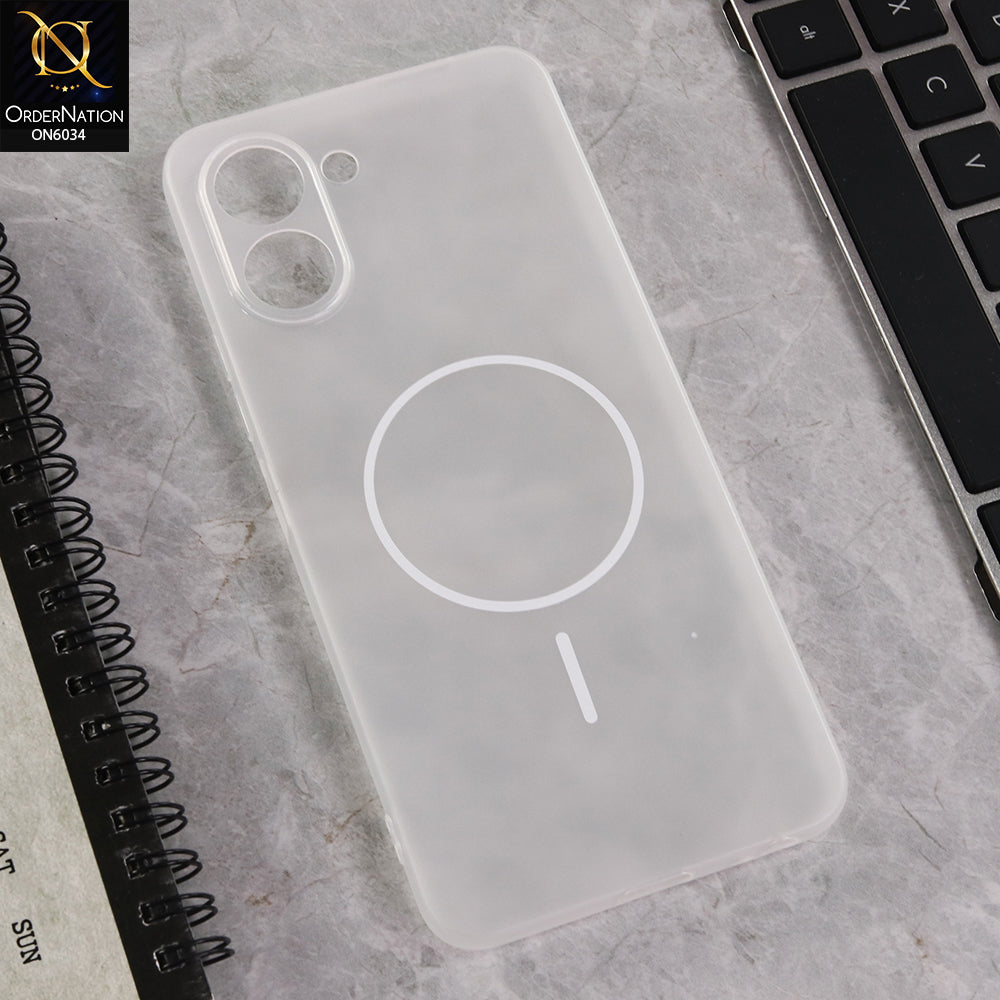 Vivo Y05 Cover  - White - New Premium Quality Silicone Case Slim Protective Back Cover