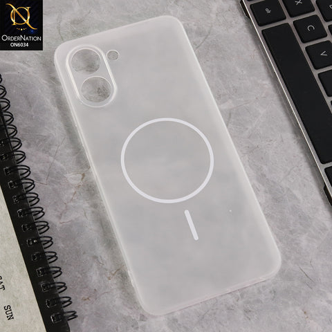 Vivo Y05 Cover  - White - New Premium Quality Silicone Case Slim Protective Back Cover