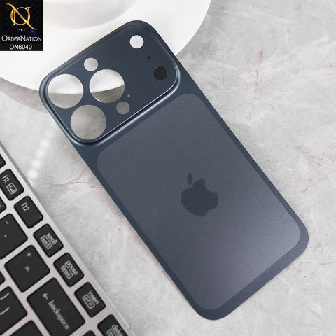 iPhone 16 Pro Cover - Blue -  Face Lift Matte Back Protector for iPhone 16 Pro Convert to iPhone 17 Pro Max