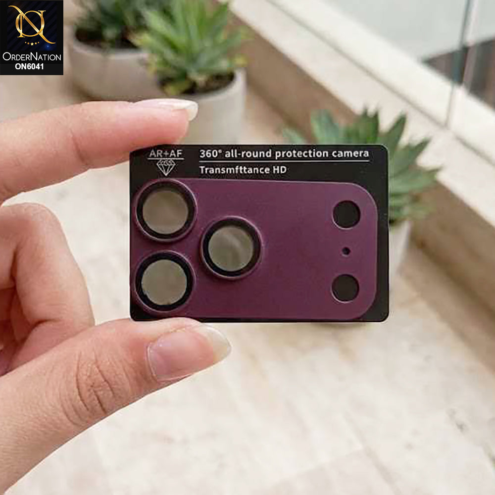 iPhone 17 Pro Camera Lens - Cherry - New Premium AR+Af Camera Lens And Sheet