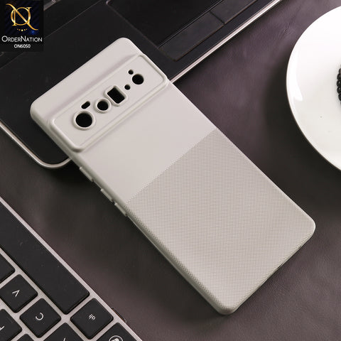 Google Pixel 6 Pro Cover - Gray - New Shockproof Textured Grip Silicone Cover With Premium Micro-Dot Textured Case
