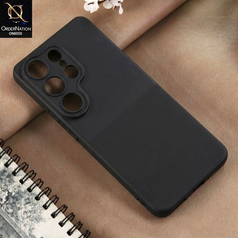 Samsung Galaxy S26 Ultra Cover - Black - New Shockproof Textured Grip Silicone Cover With Premium Micro-Dot Textured Case
