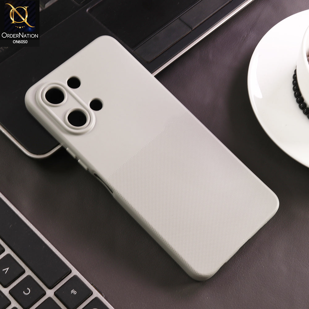 Vivo Y11D 4G Cover - Gray - New Shockproof Textured Grip Silicone Cover With Premium Micro-Dot Textured Case